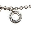 Bvlgari 18K White Gold Latin Cross Pendant Necklace Secondhand