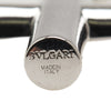 Bvlgari 18K White Gold Latin Cross Pendant Necklace Secondhand