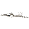 Bvlgari 18K White Gold Latin Cross Pendant Necklace Secondhand