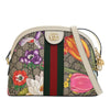 Gucci Small GG Supreme Web  Flora Ophidia Dome Crossbody Secondhand