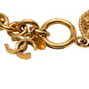 Chanel CC Gold Plated Medallion Link Bracelet Secondhand