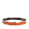 Hermès Narrow Caleche Enamel Bangle 62 Secondhand