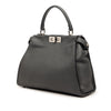 Fendi Medium Calfskin Peekaboo Iconic Satchel Secondhand