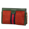 Gucci Small Suede Web Ophidia Chain Crossbody Secondhand