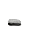 Chanel Lambskin Vertical Quilted Mademoiselle Yen Wallet Secondhand