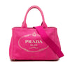 Prada Small Canvas Canapa Logo Tote Secondhand