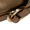 Bvlgari Metallic Leather Chandra Crossbody Secondhand