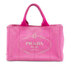 Prada Canvas Canapa Logo Satchel Secondhand