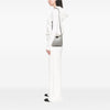Valentino Mini Pebbled Calfskin Rockstud Flip Lock Messenger Bag Secondhand