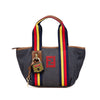 Secondhand Fendi Mini Denim Lock Shopping Tote