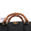 Gucci Small Calfskin Bamboo Diana Convertible Bucket Bag Secondhand