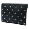 Gucci Calfskin Bee Star Portfolio Clutch Secondhand