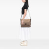 Gucci GG Canvas Web Flap Messenger Bag Secondhand