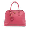 Prada Large Saffiano Lux Open Promenade Satchel Secondhand