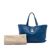 Secondhand Bottega Veneta Medium Nappa Intrecciato Capri Tote