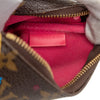 Louis Vuitton Monogram Vivienne Christmas Roller Coaster Mini Pochette Accessoires Secondhand