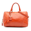 Prada Vitello Shine Bauletto Satchel Secondhand