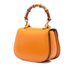 Gucci Mini Calfskin Web 1947 Bamboo Top Handle Bag Secondhand