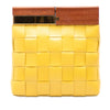 Bottega Veneta Lambskin Maxi Intrecciato The Snap Clutch Secondhand
