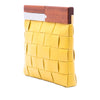 Bottega Veneta Lambskin Maxi Intrecciato The Snap Clutch Secondhand