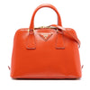 Prada Small Saffiano Vernice Promenade Satchel Secondhand