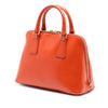 Prada Small Saffiano Vernice Promenade Satchel Secondhand