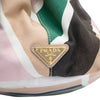 Prada Multicolor Printed Canvas Canapa Satchel Secondhand