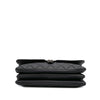 Chanel Small Quilted Grained Calfskin CC Round Clasp Accordion Flap Secondhand