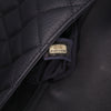 Chanel Small Quilted Grained Calfskin CC Round Clasp Accordion Flap Secondhand