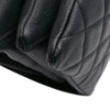 Chanel Small Quilted Grained Calfskin CC Round Clasp Accordion Flap Secondhand