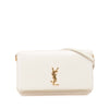 Saint Laurent Smooth Leather Cassandre Phone Holder Secondhand