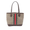 Gucci Small GG Supreme Web Ophidia Tote Secondhand