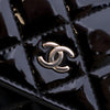 Chanel CC Quilted Patent Wallet On Chain Secondhand