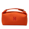 Hermès Small Toile Bride A Brac Case Secondhand