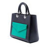 Dior Large Calfskin Pocket Tote Lady Dior Secondhand