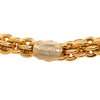 Secondhand Chanel CC Gold Plated Station Chain Long Necklace