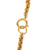 Secondhand Chanel CC Gold Plated Station Chain Long Necklace