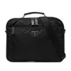 Prada Saffiano Trimmed Tessuto Business Bag Secondhand