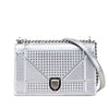 Secondhand Dior Medium Metallic Patent Microcannage Diorama Flap