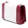 Saint Laurent Small Bicolor Lambskin and Patent Monogram Kate Chain Shoulder Bag Secondhand