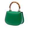 Gucci Mini Calfskin Web 1947 Bamboo Top Handle Bag Secondhand