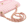 Chanel Small Woven Lambskin and Viscose Single Flap Secondhand