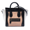 Celine Nano Tricolor Leather Luggage Tote Secondhand