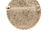 Chanel CC Resin Gold Plated Pin Brooch Secondhand