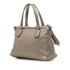 Gucci Small Metallic Leather Soho Working Satchel Secondhand