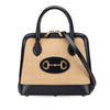 Gucci Small Canvas Horsebit 1955 Satchel Secondhand