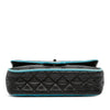Chanel Medium Classic Bicolor Quilted Lambskin Double Flap Secondhand