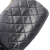Chanel Mini Quilted Calfskin Crystal Pearls Chain Flap Secondhand