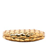 Secondhand Bottega Veneta Baby Metallic Lambskin Intrecciato Sardine