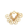 Secondhand Chanel Gold Plated CC Clover Links Bracelet